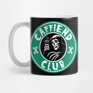 CAFFIEND CLUB ))(( Crimson Ghost Coffee Blend Mug